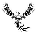 Phoenix tattoo Royalty Free Stock Photo