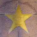 Star of Gary Cooper on sidewalk in Phoenix, Arizona