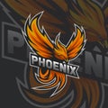 Phoenix Vector Illustration for an Esports Team or Group