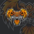 Phoenix Vector Illustration for an Esports Team or Group