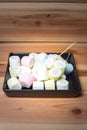 Phone android M (6.0) is marshmallow Royalty Free Stock Photo