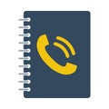Phone Book Icon Royalty Free Stock Photo