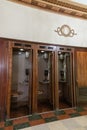 Old time Phone booths Peabody lobby Memphis Tennessee