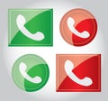 Phone Call Icon design element illustration
