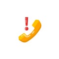 phone call icon vector. contact and support icon vector design Royalty Free Stock Photo