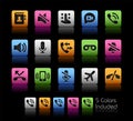 Phone Calls Interface Icons Royalty Free Stock Photo