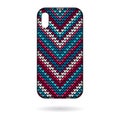 Phone cases knitting lines pattern Royalty Free Stock Photo