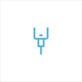 Phone charging icon flat vector logo design trendy Royalty Free Stock Photo