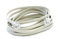 Phone data cable Royalty Free Stock Photo