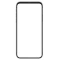 Phone front side vector drawing eps10 format isolated on white