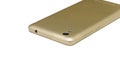 Phone is gold color