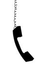 Phone handset Royalty Free Stock Photo