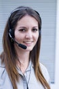 Phone headset professional Royalty Free Stock Photo
