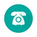 Phone Icon in trendy flat style, Telephone symbol Royalty Free Stock Photo