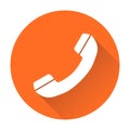 Phone icon vector Royalty Free Stock Photo