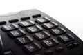 Phone keypad with numbers and extra buttons. Royalty Free Stock Photo