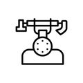 Phone, landline icon. Simple line, outline vector elements of communication icons for ui and ux, website or mobile application