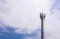 Phone mast signal Royalty Free Stock Photo