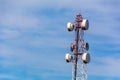 Phone mast signal Royalty Free Stock Photo