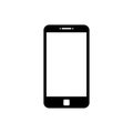 Phone or mobile icon. Telephone sign. Smartphone symbol template for web or applications