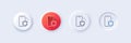 Phone protect line icon. Smartphone shield sign. Line icons. Vector