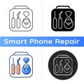 Phone repair kit icon