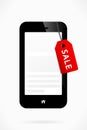 Phone Sale Royalty Free Stock Photo