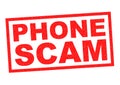 PHONE SCAM Royalty Free Stock Photo