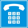 Phone sign