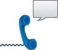 Phone with Speech Bubble