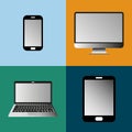 Phone, tablet, laptop and desktop computer communication devices