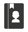 phonebook isolated icon design