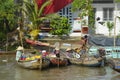 Boats at Phong Dien Floating Market
