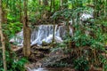 Phop Phra Waterfall Located in Tak Province, Thailand Royalty Free Stock Photo