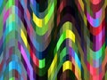 Lines, colorful waves geometries sparkling colors, elegant abstract geometries, background Royalty Free Stock Photo