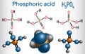 Phosphoric acid orthophosphoric acid, H2PO4 is a mineral and w