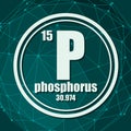 Phosphorus chemical element.