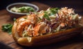 Phot to of Lobster roll Royalty Free Stock Photo