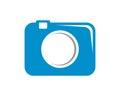 photo camera logo icon template Royalty Free Stock Photo