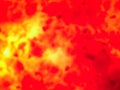 Photo of abstract lava solar storm texture