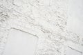 Photo of abstract vintage empty background.Old white painted brick wall texture. White washed brickwall surface Royalty Free Stock Photo