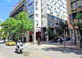 Photo of Academias Street near Kannigos Square in downtown Athens, Greece.