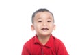 Photo of adorable young happy asian boy looking at camera Royalty Free Stock Photo