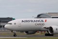 Air France Cargo Airplane Royalty Free Stock Photo
