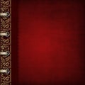 Photo album red cover Royalty Free Stock Photo