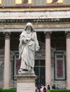 Photo of an ancient Christian monument the Cathedral of St. Paul in Rome