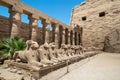 Ancient Karnak temple in Luxor, Egypt