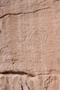 Photo of ancient petroglyphs