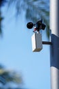 Photo of an Anemometer wind speed meter Royalty Free Stock Photo