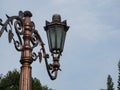 Photo of an Antique Style Lamp Post Royalty Free Stock Photo